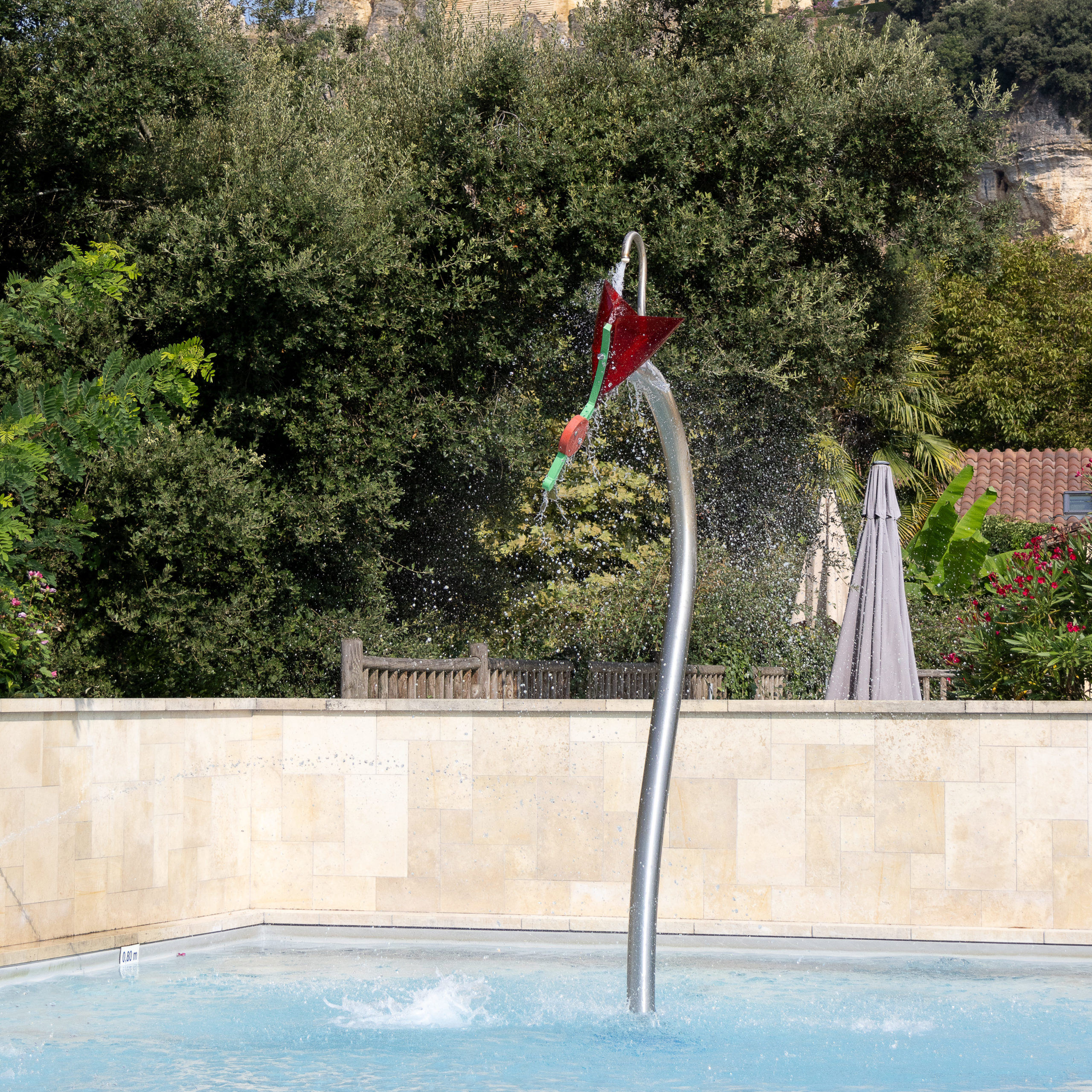 Espace aquatique et jeux pour enfants