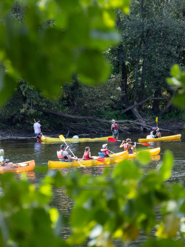 Canoë sur la Dordogne